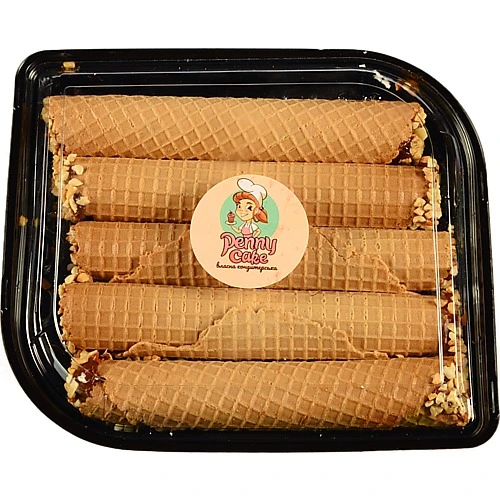 Вафельні трубочки зі згущеним молоком (100г)