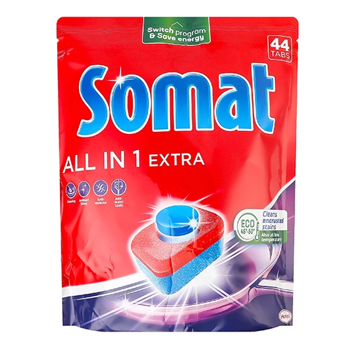 Пiгулки д.посуду Сомат екстра 44 шт