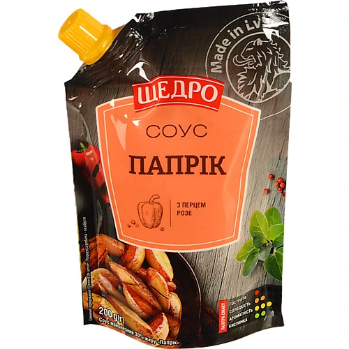 Соус Щедро 200г папрік д.п