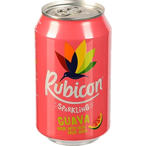 Напій безалкогольний газований ароматизований Guava Rubicon з/б 0.33л