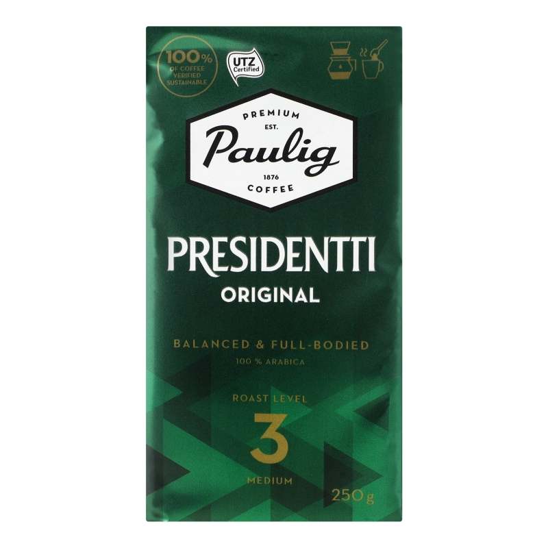 Кава мелена Paulig Presidentti Original 250г