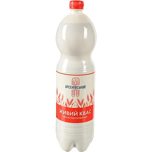 Квас Арсеніївський 1.5л живий хлібний