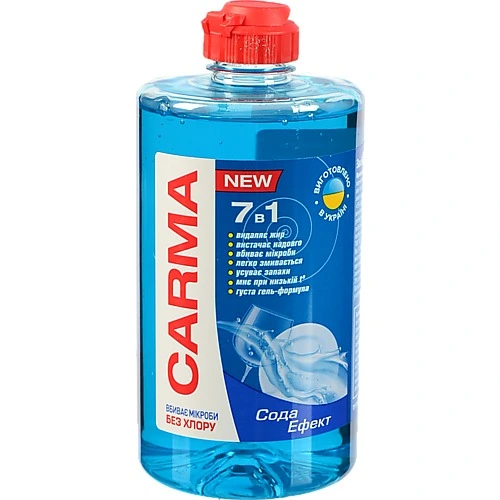 Засіб для миття посуду Сода Ефект Carma 500мл