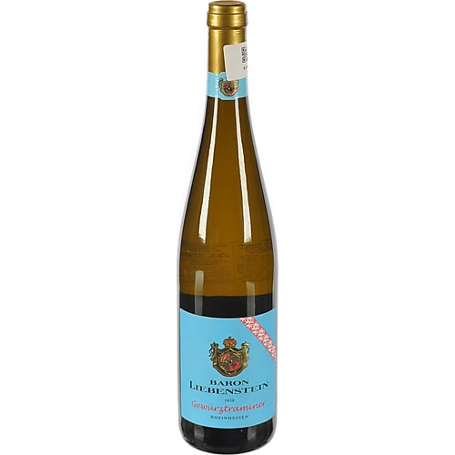 Вино Єрбен 0.75л біле сухе гевюрцтрамінер барон лібенштайн