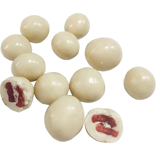 Драже Вишня в білому шоколаді