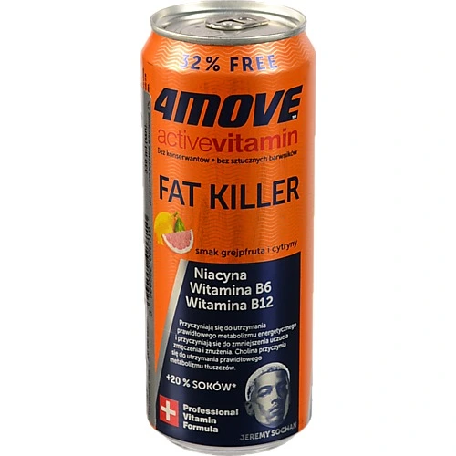 Напій ізотонічний 4MOVE 330мл FAT KILLER