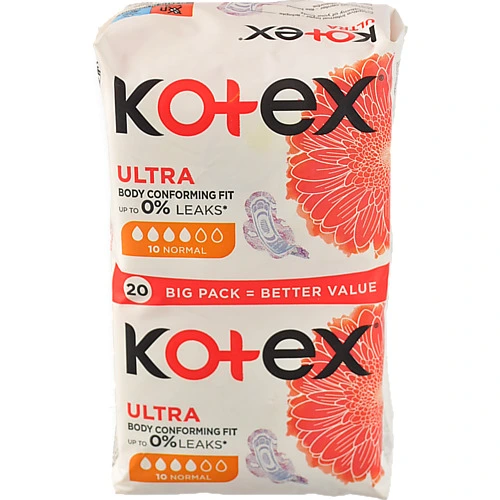 Прокладки Kotex ультра нормал дуо                    60