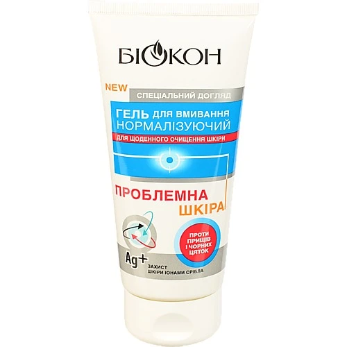 Гель Біокон 175мл проблемна шкіра нормалізуючій