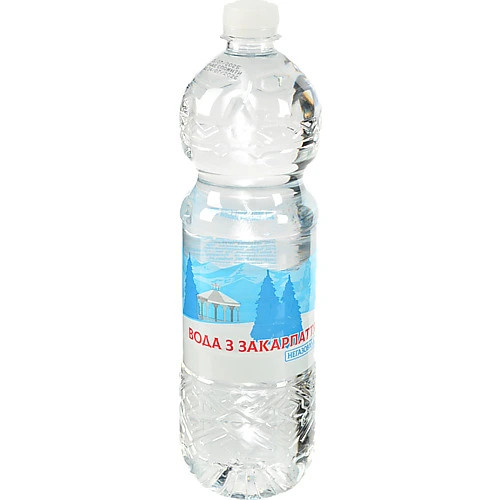 Вода Fine Waters 0.88л закарпаття мінеральна н.газ
