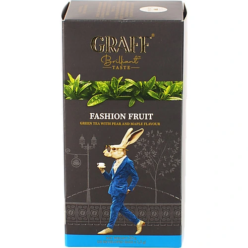 Чай зелений Graff Fashion Fruit 20 пакетиків