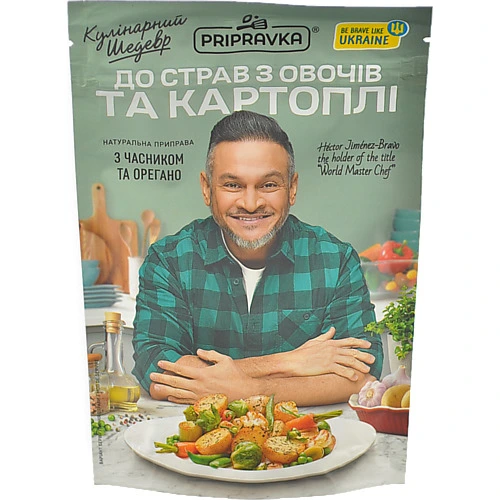 Приправа Pripravka 30г до страв з картоплі та овочів bon delica