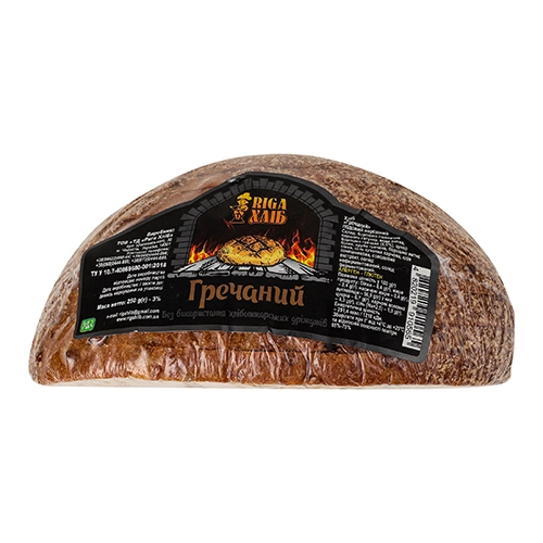 Хліб Рига Хліб 250г гречаний
