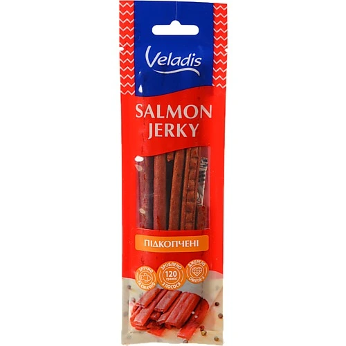 Палички з лосося копчені Veladis 40г