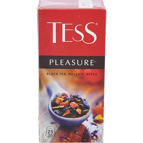 Чай Тесс 25п Pleasure чорний
