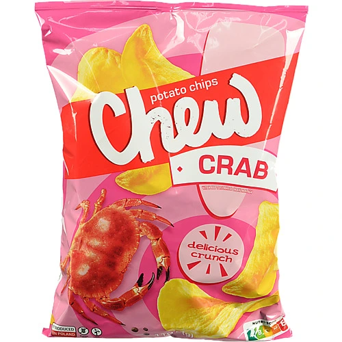 Чіпси CHEW110г зі смаком краба