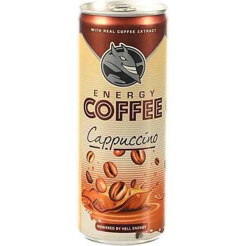 Холодна кава Hell Energy 250мл Energy Coffee Cappuccino