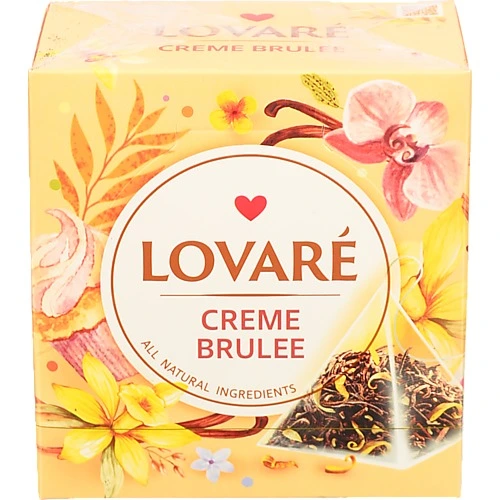 Чай Lovare Крем-Брюле 15 пакетиків