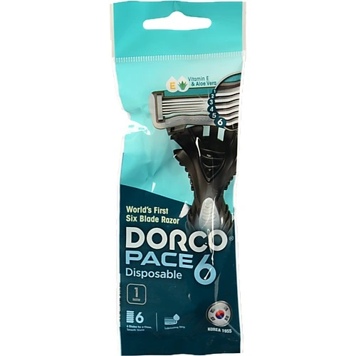 Бритва Dоrco 1шт одноразова pace 6 лез