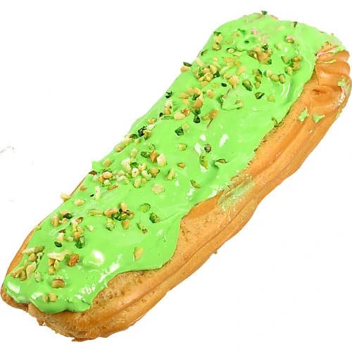 Тістечко 130г еклер фісташка ваніль