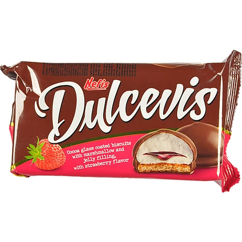 Печиво Nefis 70г dulcevis маршмеллоу глазур