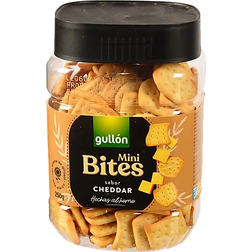 Печиво солоне Cheddar Mini bites Gullon п/б 250г