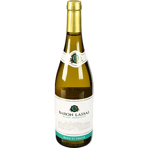 Вино Baron Lassal 0.75л біле напівсолодке 11%
