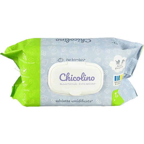 Серветки вологі Chicolino  120шт NEW