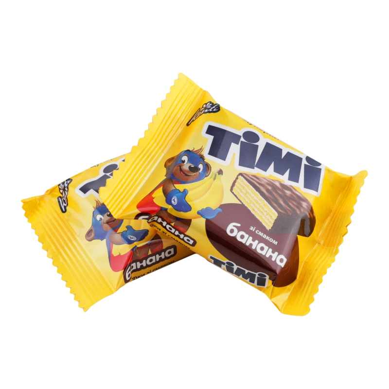 Цукерки зі смаком банана Тімі Konti кг