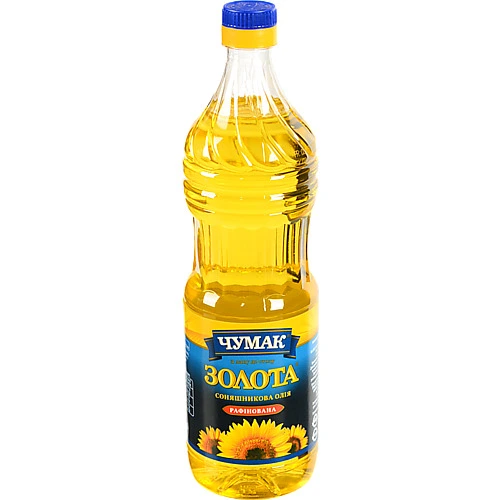 Олія Чумак 0.9л соняшникова раф.