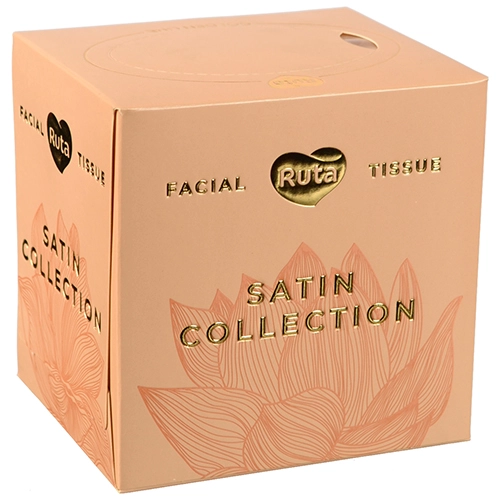 Серветки косметичні 2-х шарові Satin collection Ruta 80шт