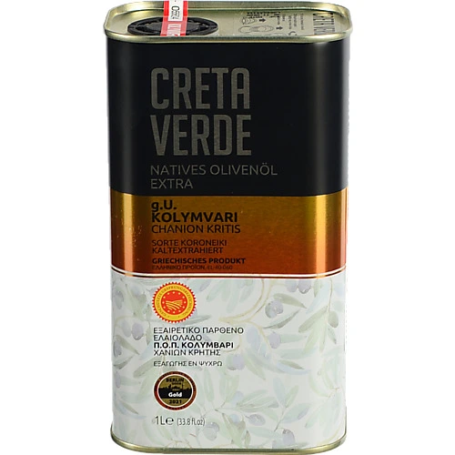 Олія оливкова Creta Verde 1л з.б
