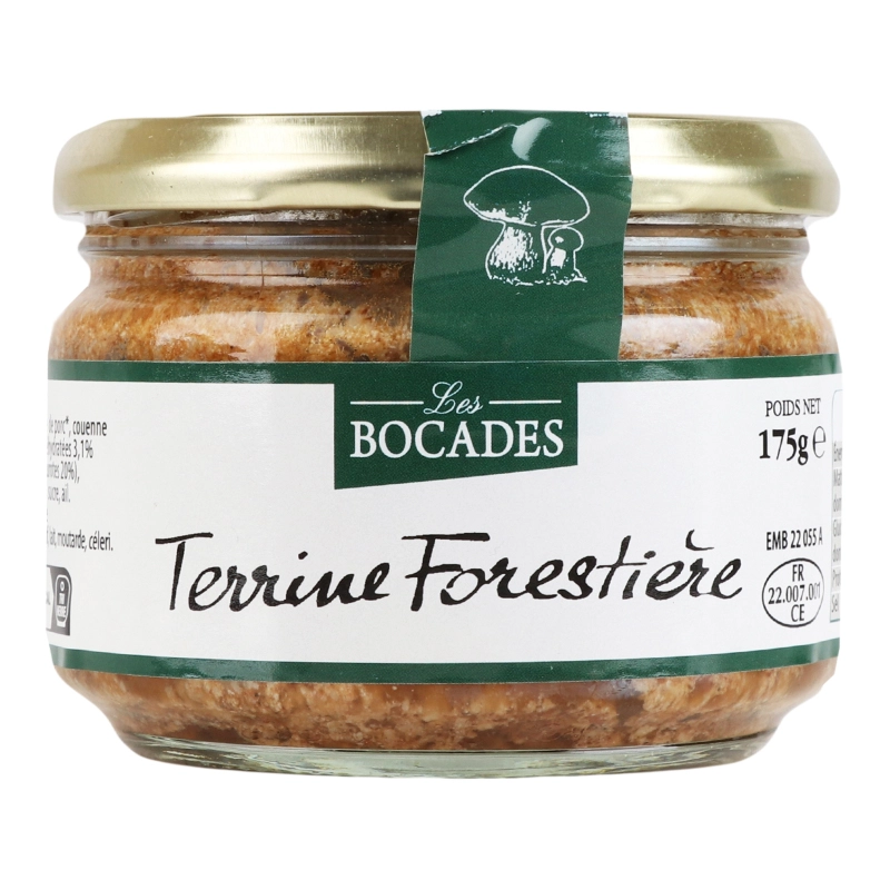 Терін з білими грибами Forestiere Les Bocades с/б 175г