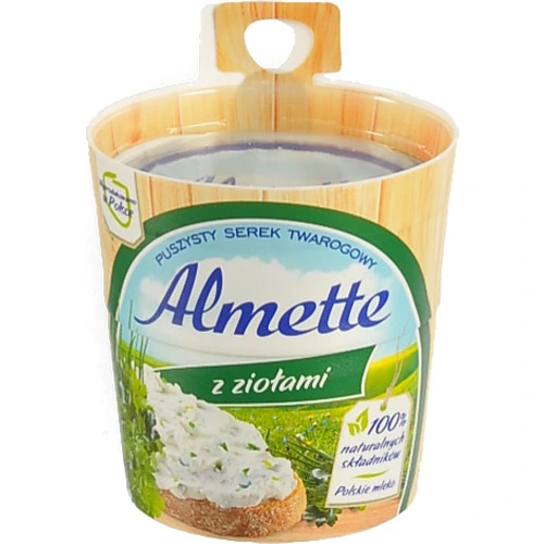 Сир пл. Альметте 150г зелений