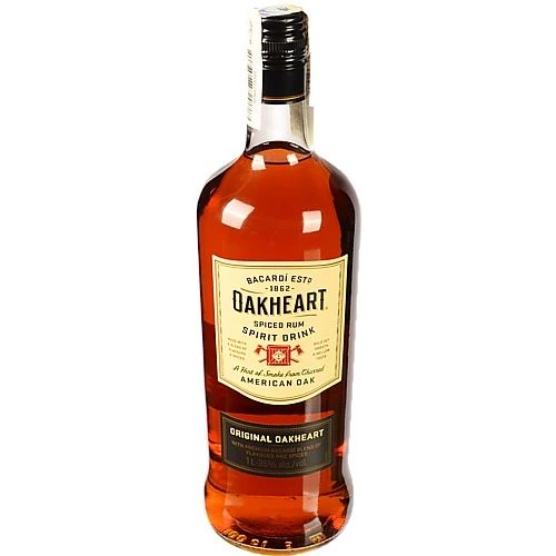 Ром Bacardi Oakheart 1л 35% пряний