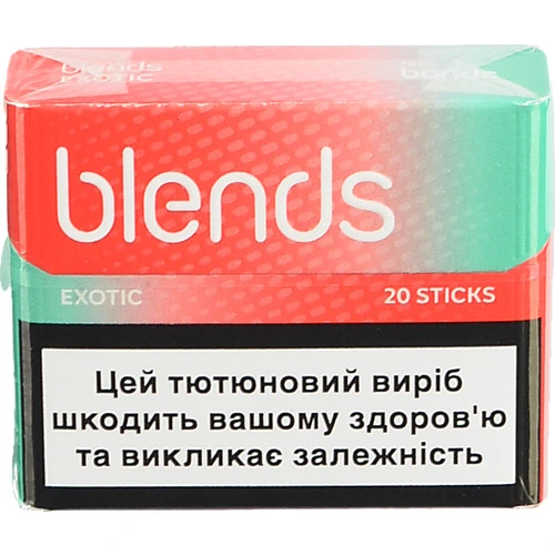 Виріб тютюновмісний для електричного нагрівання з фільтром Blends Exotic 20шт