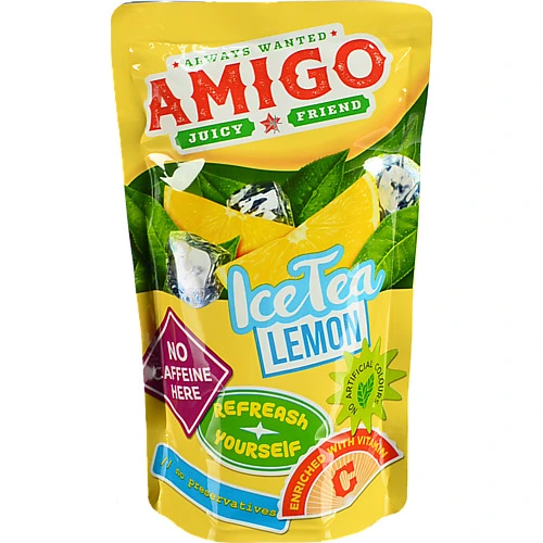 Чай холодний Amigo 0.2л лимон