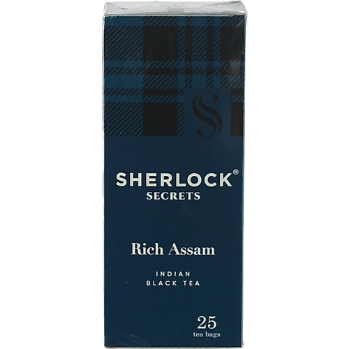 Чай Sherlock Secrets 25п багатий ассам чорний
