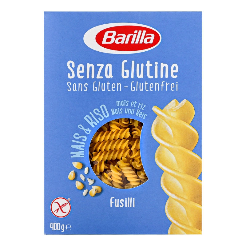 Вироби макаронні без глютену Fusilli Barilla к/у 400г