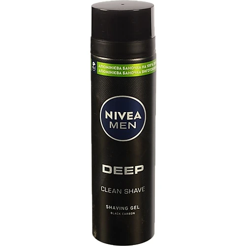 Гель д.гоління Нівея 200мл ultra for men чорний