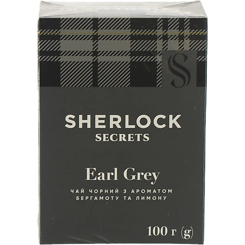 Чай Sherlock Secrets 100г ерл грей чорний