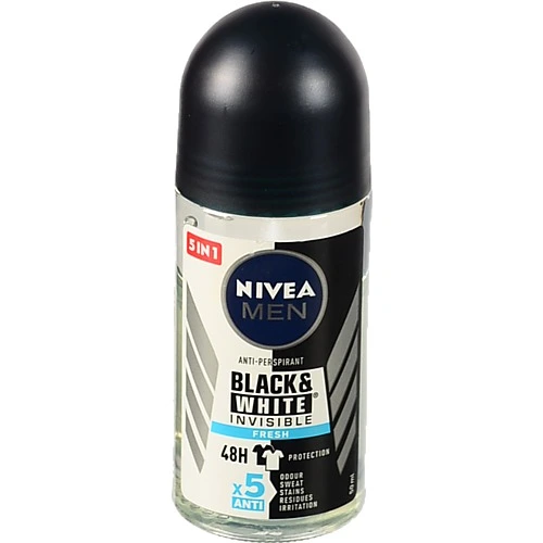 Антиперспірант Fresh Invisible Black&White Nivea Men 50мл