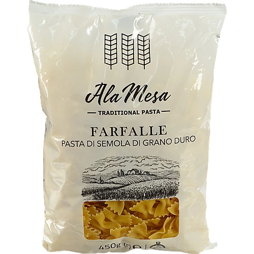 Макарони Ala Mesa 450г фарфале твердих сортів
