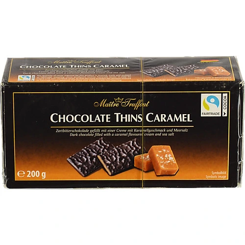 Цукерки Maitre Truffout 200г з начинкою карамелі