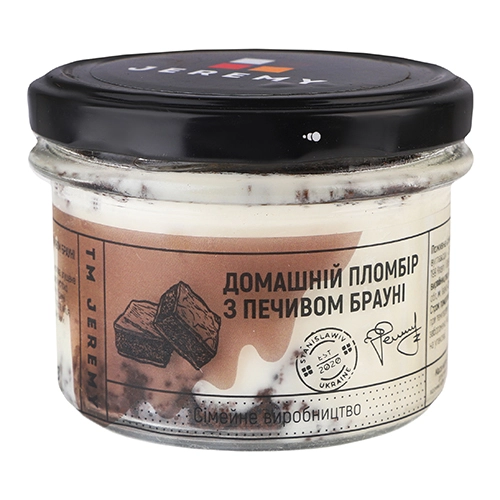 Морозиво Jeremy 140г брауні