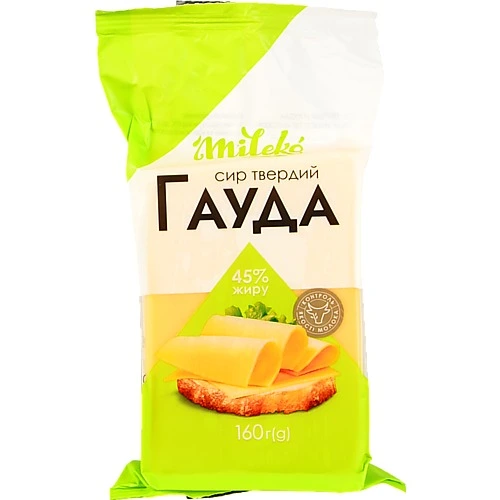 СирMileko160г 45% гауда брус