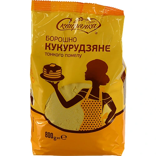 Борошно Сквирянка 800г кукурудзяне