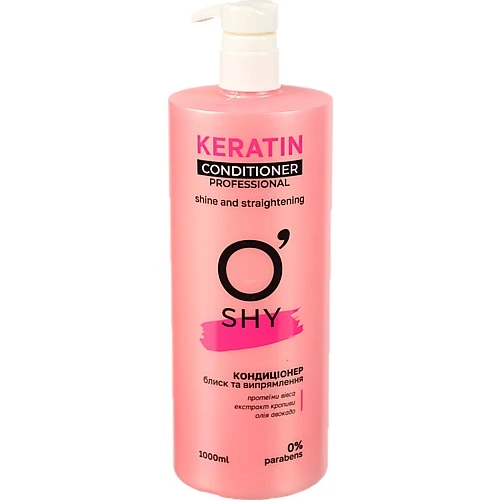 Кондиціонер д.волосся O'Shy 1л keratin блиск та випрямлення