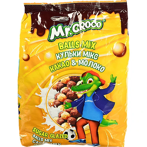 Mr. Croco Balls Mix Какао & Молоко 500г