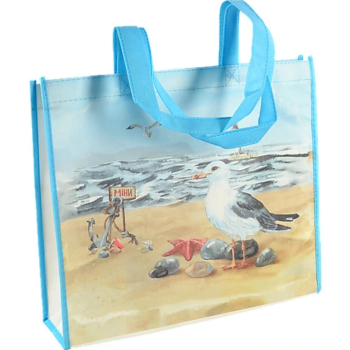Сумка для шопінгу чайка. 4530 см.