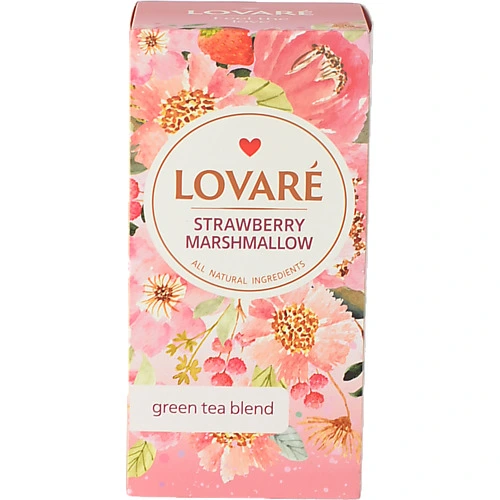 Чай Lovare 24п strawberry marshmallow